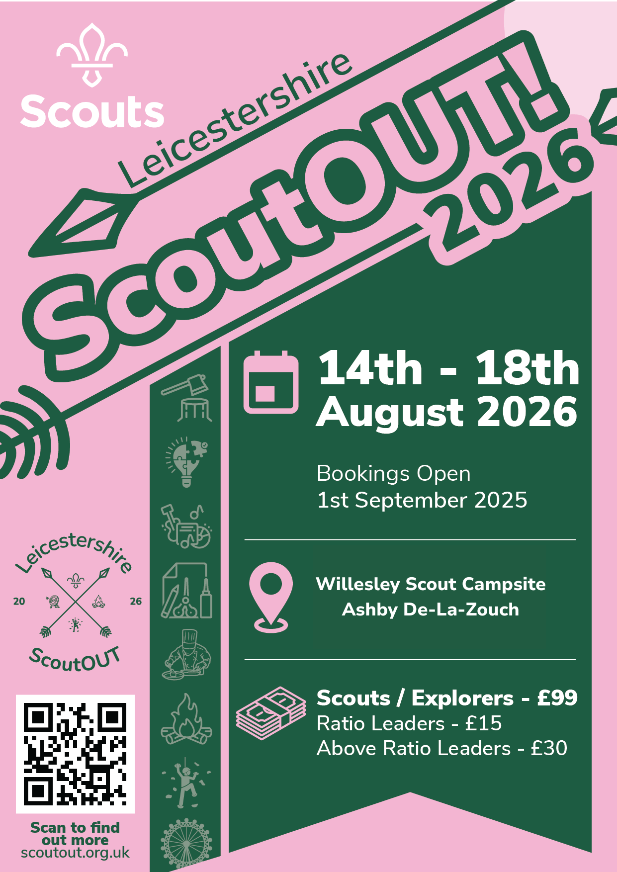 ScoutOUT 2026 Poster